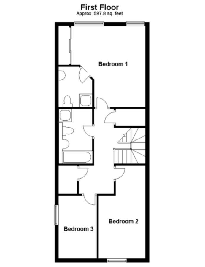 The Chaucer - Modern 3 Bed Home With Parking Close To City Centre Canterbury Bagian luar foto