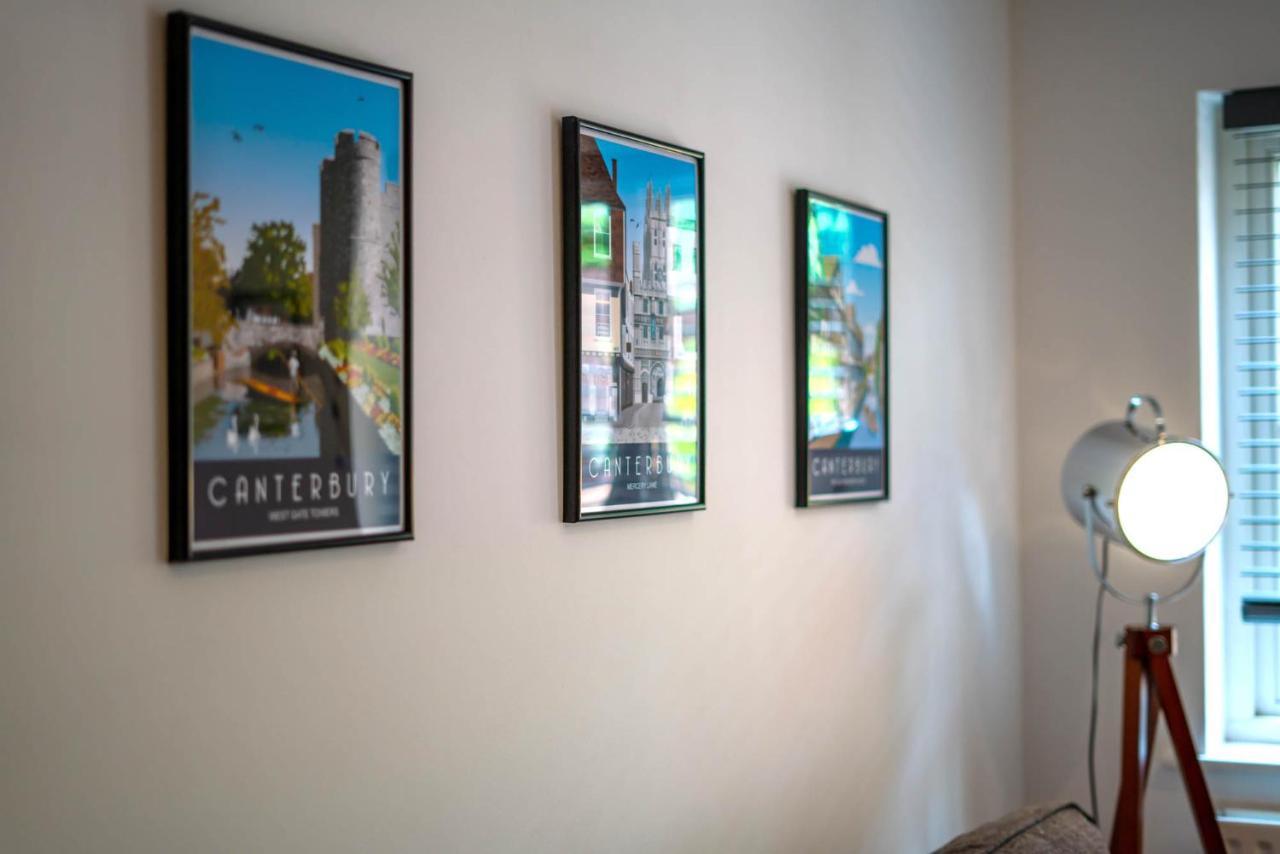 The Chaucer - Modern 3 Bed Home With Parking Close To City Centre Canterbury Bagian luar foto