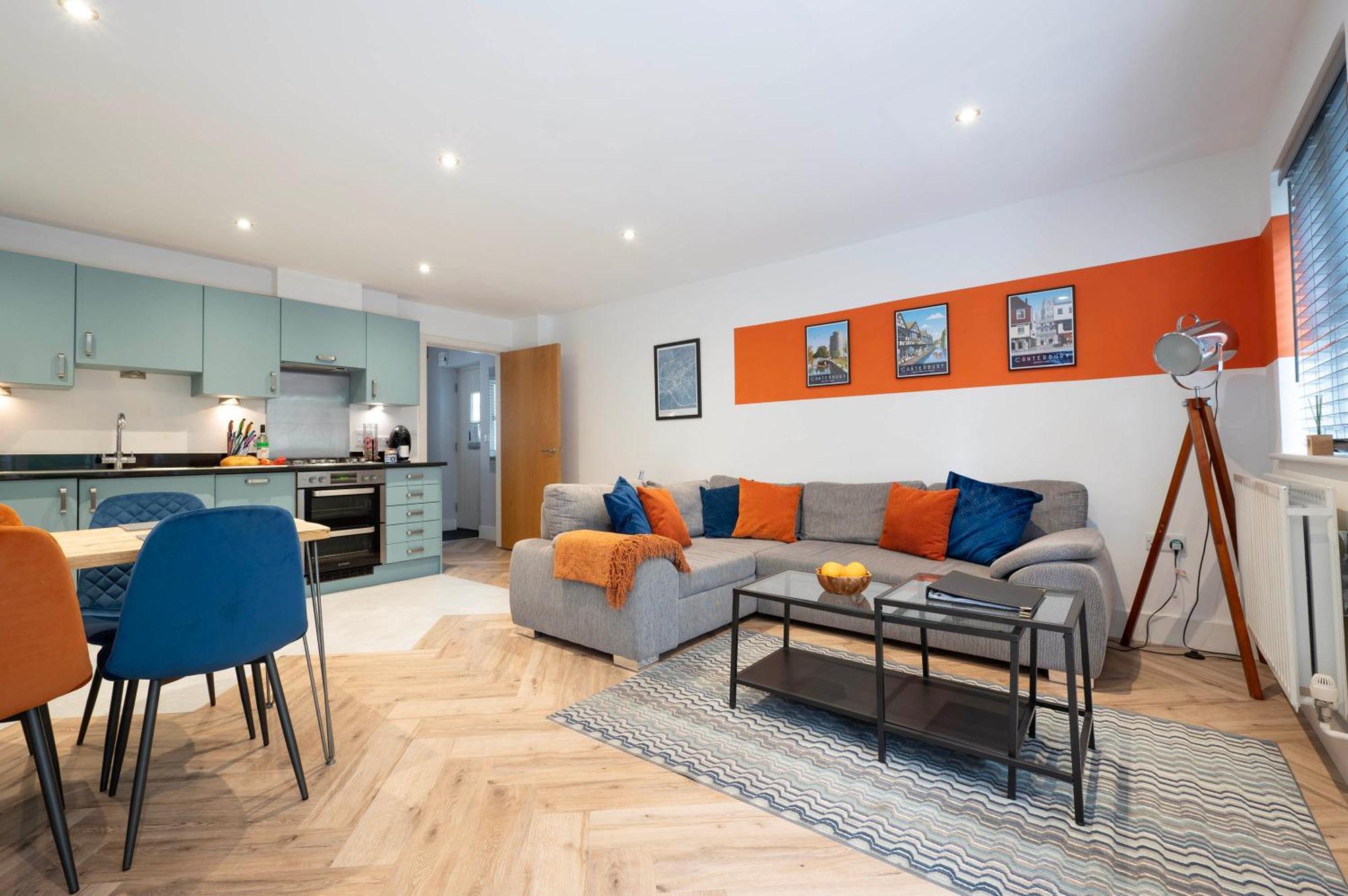 The Chaucer - Modern 3 Bed Home With Parking Close To City Centre Canterbury Bagian luar foto
